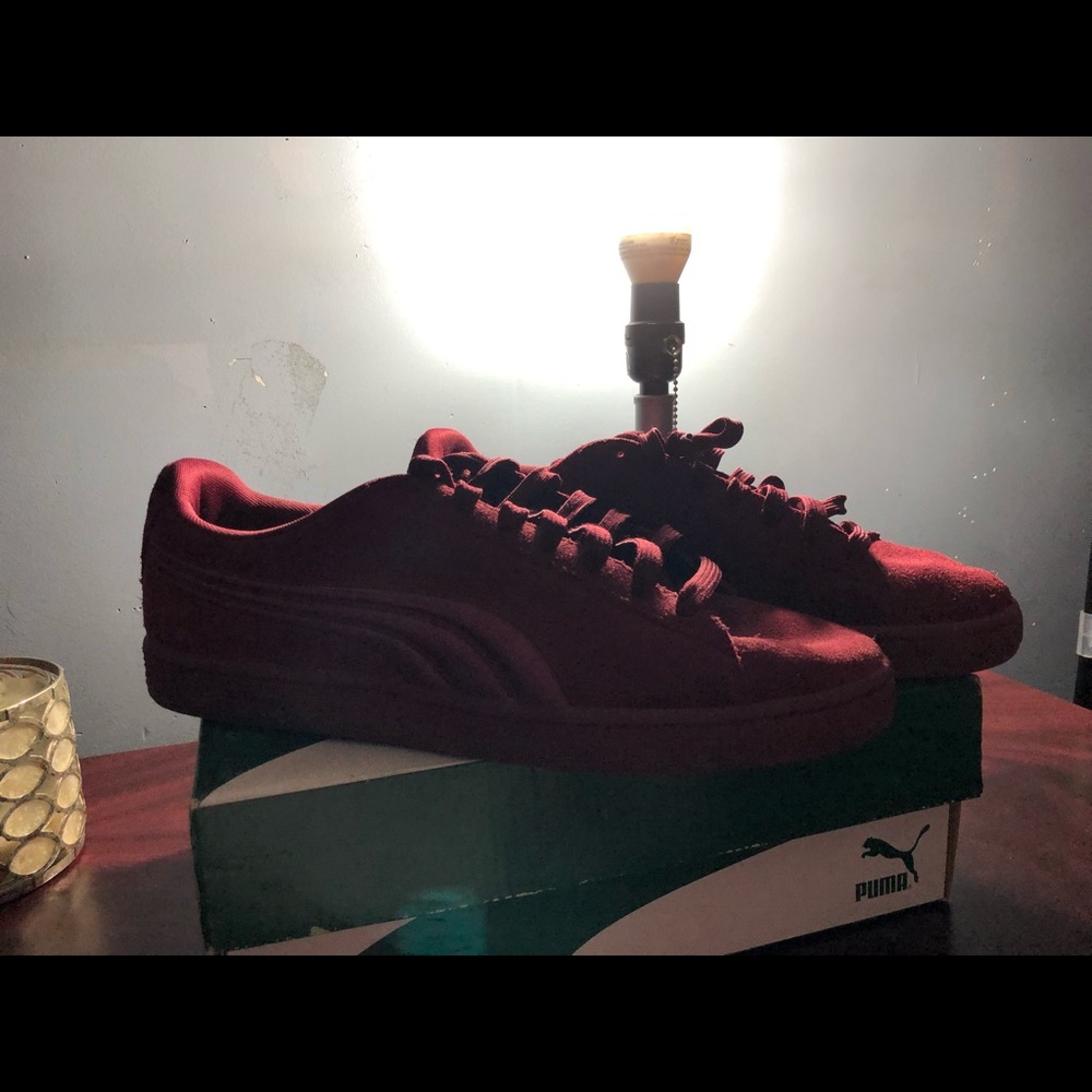 Classic puma suede maroon